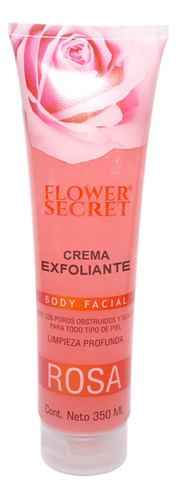 Exfoliante Facial Y Corporal Limpieza Profunda Flower Secret