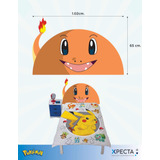 Sticker Charmander Para Pared De Habitación Infantil