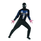 Traje Clásico Adaptado Negro Marvel Spider-man Disfraz De Ho