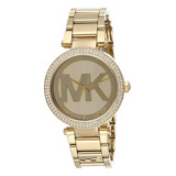 Michael Kors Reloj Parker Para Mujer En Tono Dorado Mk5784