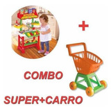 Combo De Supermercado Rondi + Carrito De Compras