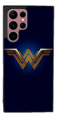 Funda Para Galaxy Wonder Woman Mujer Maravilla Azul Dc