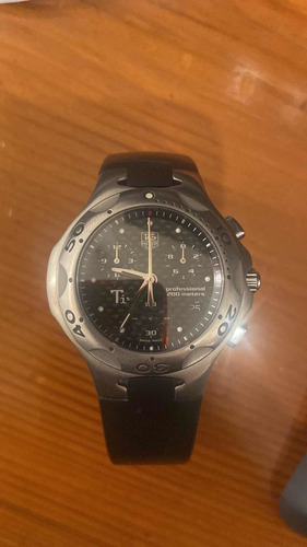 Tag Heuer Kirium Titanio Fibra De Carbono Cronógrafo