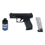 Marcadora Airsoft Walther Ppq Spring Bbs 6mm 2 Mag Xtreme