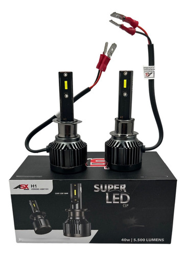 Lampadas Farol Auxiliar H1 Super Led Fiat Palio (todos)