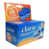 Cloro Clorin Para 500l D'água Caixa Com 25 Pastilhas
