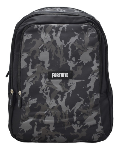 Mochila Fortnite Negra Personajes #2 158961 Primaria Ruz