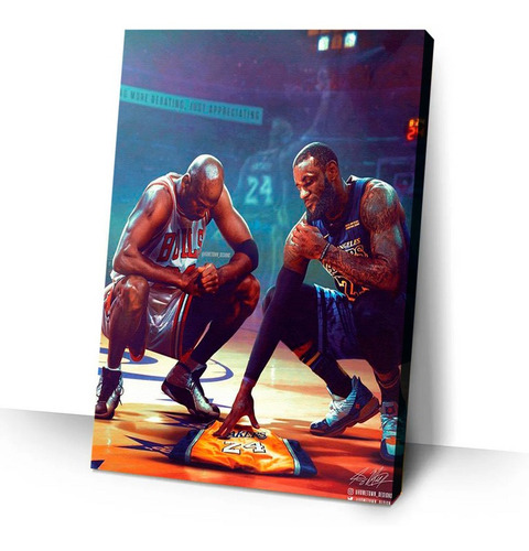 Quadro Canvas Premium 80x60cm Kobe Bryant 10