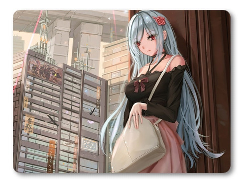Mouse Pad 23x19 Cod.1490 Chica Anime Scarlet Nexus
