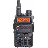 Rádio Comunicador Ht Dual Band Uhf Vhf Uv-5r Fm Fone Ptt