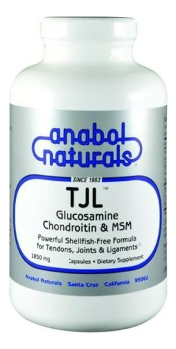Anabol Naturals | Tjl Glucosamine Chondroitin Msm | 480 Caps