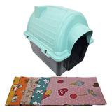 Kit Casinha Iglu + Colchonete Slim Sortido Cachorro N3