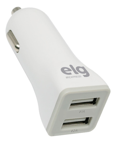 Carregador Veicular 2 Portas Usb 2a ELG Cc2se