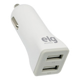 Carregador Veicular 2 Portas Usb 2a ELG Cc2se