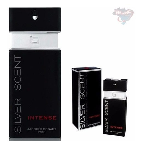 Kit - 10 Perfume Silver Scent Intense - Jacques Bogart 100ml