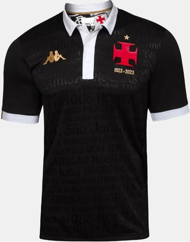 Camisa Vasco Jogo 3 23/24 Kappa Original Torcedor Masculina