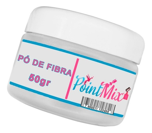 Pó De Fibra De Vidro Point Mix 50g Unha De Fibra