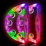 Tambor Led Musical Y Luminoso.