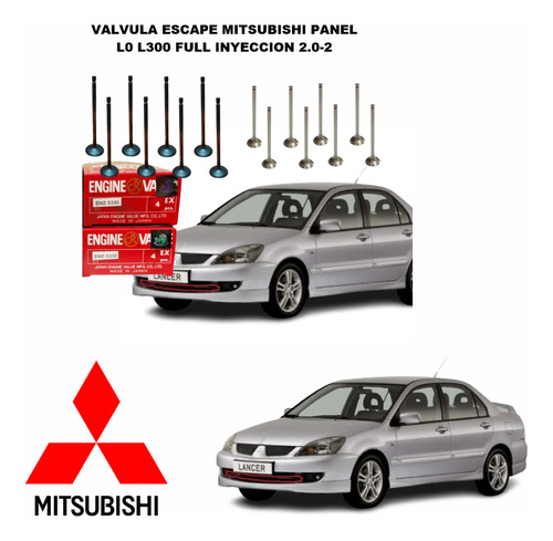Valvula Escape Mitsubishi Panel L0 L300 Full Inyeccion 2.0-2 Foto 2