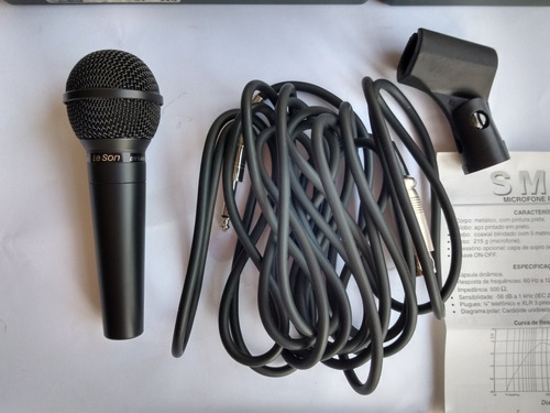 Microfone Le Son, Sm48, Profissional, Pouco Uso, Bom Estado