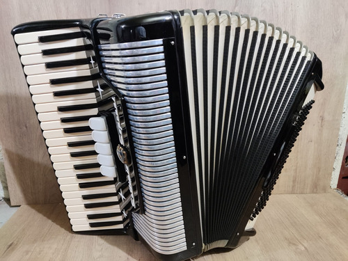 Acordeon Settimio Soprani 120 Baixos Super 6 Estado De Nova