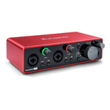 Interfaz Focusrite Scarlett 2i2 Tercera Generación - Plus