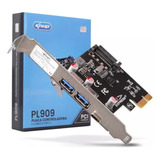 Placa Controladora Pci Express Adaptador Usb Type-c Receptor