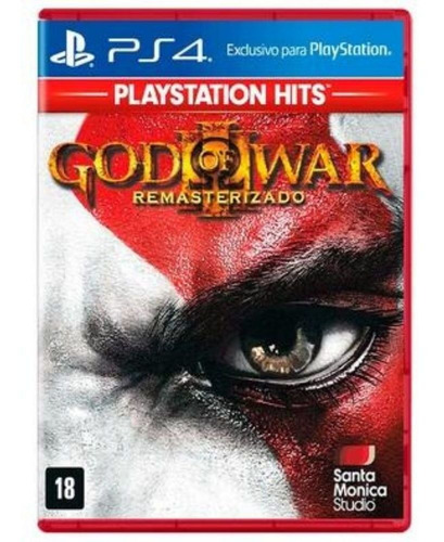 God Of War 3 Remastered Playstation Hits Ps4 Midia Fisica