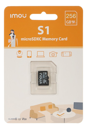 Tarjeta De Memoria Imou Microsd Sdhc S1 C10 Interior 256gb