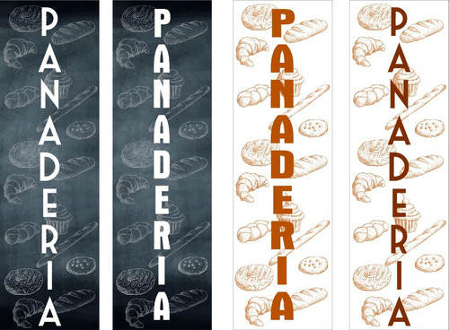 Cartel Panadería 100x30cm 