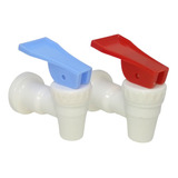 Canillas Para Dispenser Blanca Con Rosca Hembra 16 Mm (3/8)