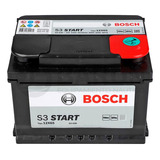 Batería Auto Bosch 12x65 S3 Amp Nafta Gnc Colocacion Gratis