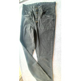 Pantalon Jean Marfinno T40 Gris Oscuro Spandex Oxford Clasic
