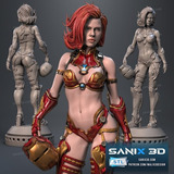 Archivo Stl Impresión 3d - Iron Widow - Sanix