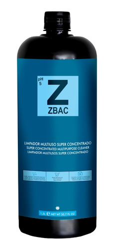 Alvejante Zbac Automotivo Bactericida 1,500ml Easytech