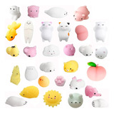 10 Squishy Mochi Animals Antiestres Random Souvenir 3cm 