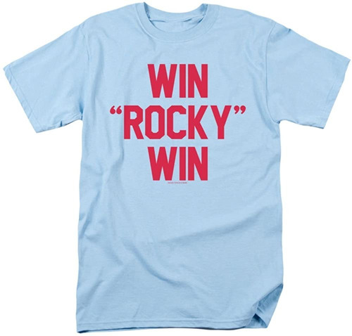Playera Camiseta Win Rocky Win Rocky Balboa Moda Unisex