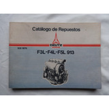Catalogo Repuesto Motor Deutz F3l F4l F5l 913 Manual Tractor