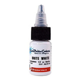 Brite White 1/2 Oz. - Tinta Para Tatuar Star Brite