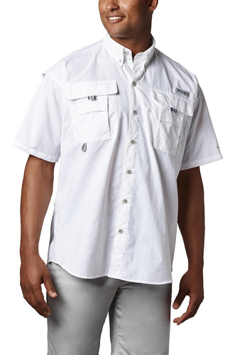 Camisa Hombre Bahama Ii Blanco Columbia