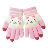 Guantes Gatita Gato Cat Cute Kawaii Mujer Niñas E. Gratis