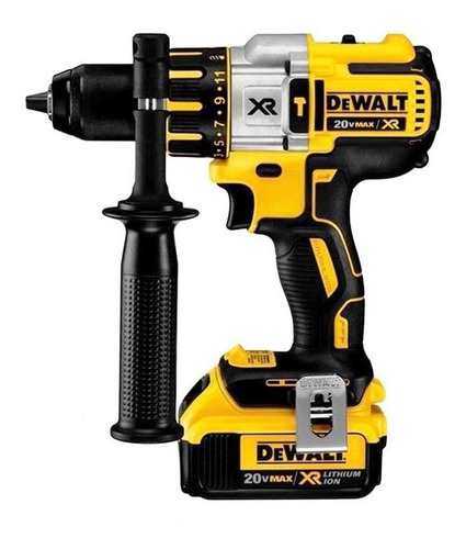 Rotomartillo Electroneumático Dewalt Dcd996p2 Inalámbrico Negro Y Amarillo Con 820w De Potencia