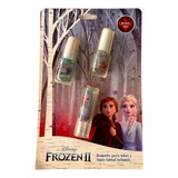 Set De Regalo Con 2 Esmaltes Frozen Ii + 1 Labial  Disney