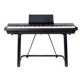 Piano Digital Aureal 88 Teclas Con Peso S-192 Con Base Metal