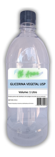 Glicerina Vegetal Usp 1 Litro Alimentos Saborosos 100% Puro