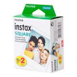 Rollo Pelicula Fujifilm Instax Square Marco Blanco X2u.