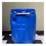 Tambor Tacho Barril Plástico Cuñete Azul 60 L