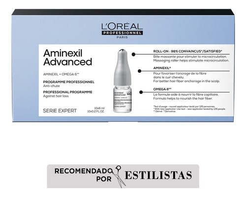 Tratamiento L'oréal Anti Caida Aminexil Para El Cabello 