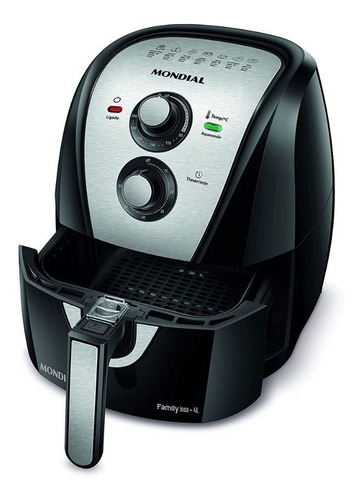 Fritadeira Air Fryer Family Inox Mondial 4 Litros Afn40bi