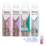 Kit Rexona Woman Clinical Classic Refresh Extra Dry Rosamini